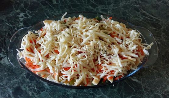 куриный стейк в духовке с овощами