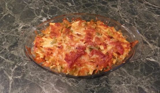 куриный стейк в духовке с овощами