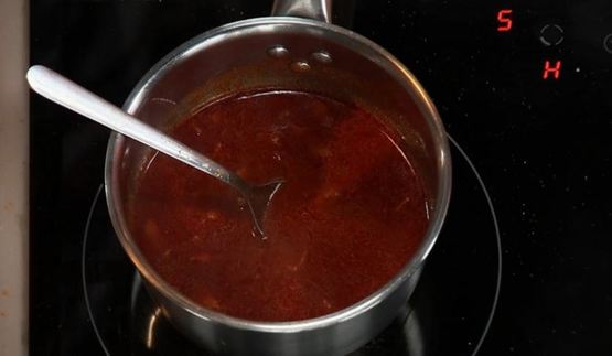 микс-стейк с овощным шашлычком