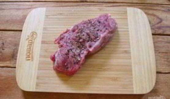 перченый стейк по-французски