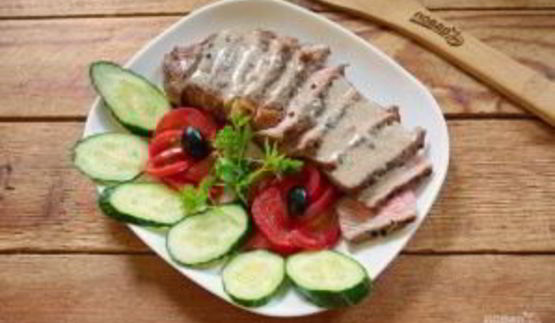 перченый стейк по-французски