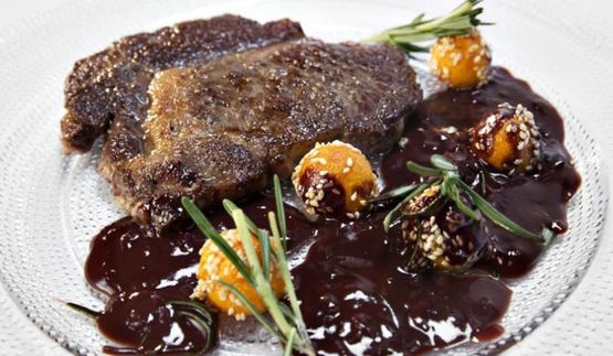 шоколадный соус к стейку