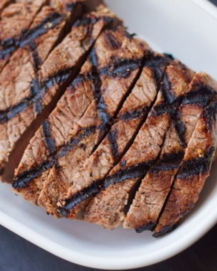 Рецепт стейка из говядины на гриле