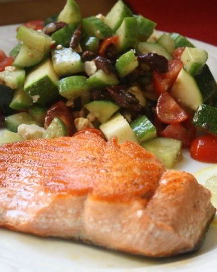 Рецепт стейка из лосося