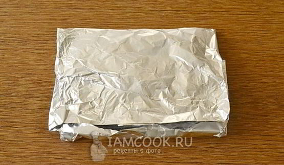 стейк из свинины в фольге