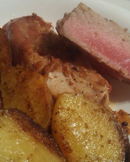 Рецепт стейка из тунца с прошутто