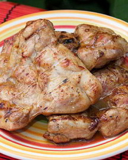 Рецепт стейка паргит в соево-медовом соусе