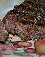 Стейк в лаймовом маринаде