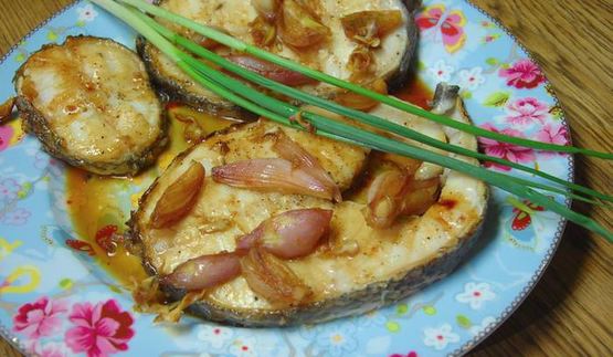 стейки из белой рыбы в соусе терияки