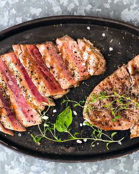 Стейки из тунца