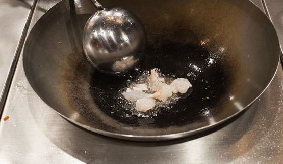 стеклянная лапша с креветками