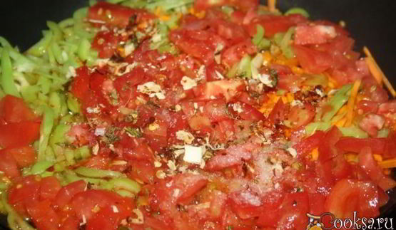 фаршированные перцы и тефтели со свининой, курицей и кабачком