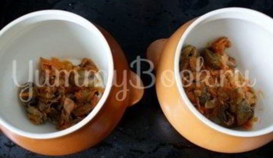 куриные тефтели в горшочках