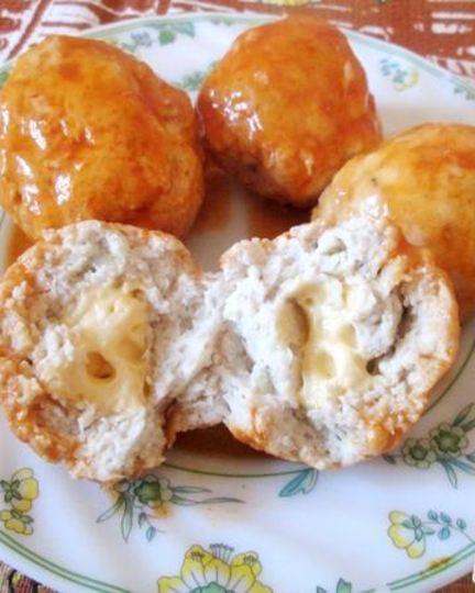 Рецепт куриных тефтелек с сыром