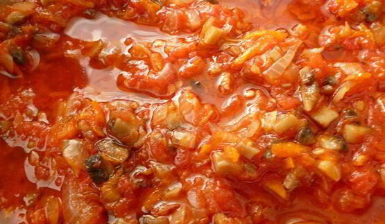 рыбно-грибные тефтельки, запеченные с овощами