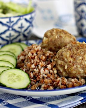 Тефтели без подливки в духовке