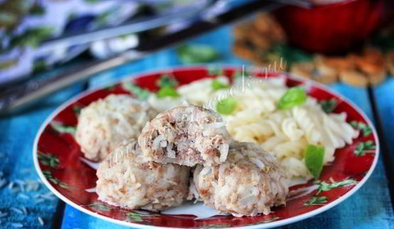 тефтели на пару в мультиварке