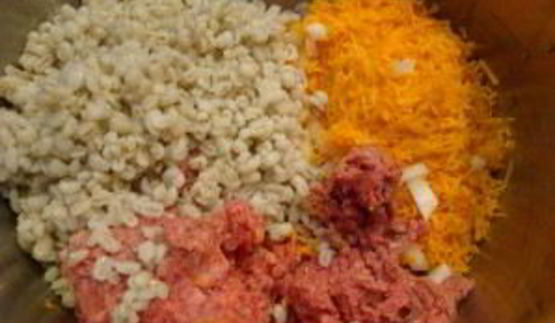 тефтели с перловкой