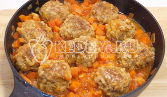 тефтели с подливой