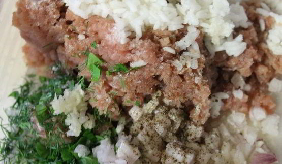 тефтели с сыром и овощами