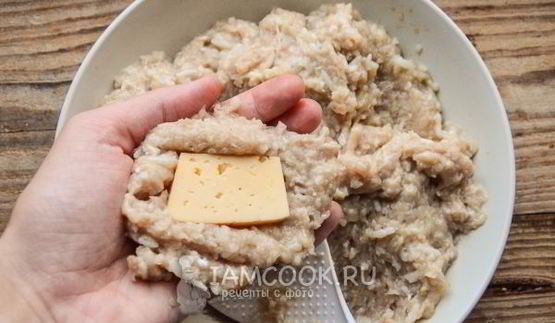 тефтели с сыром в духовке