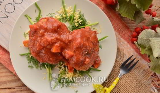 тефтели с сыром в духовке