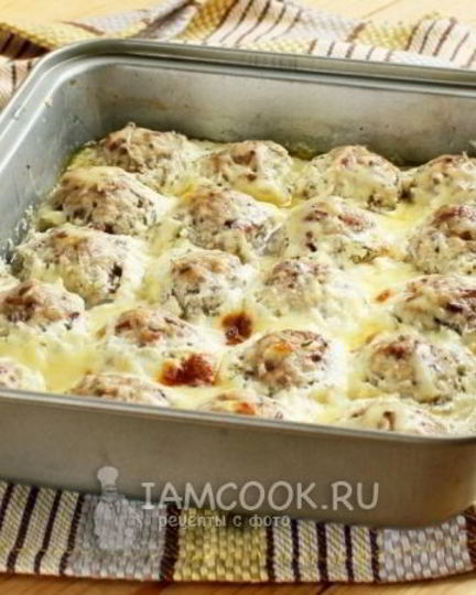 Рецепт тефтелей в сливочном соусе