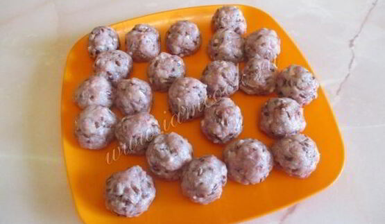 тефтели в сливочном соусе