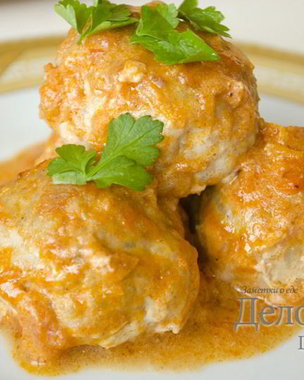 Рецепт тефтелей в томатном соусе