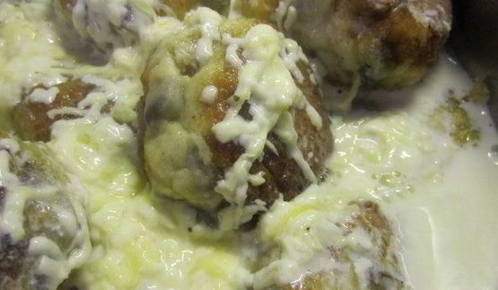 тефтельки в белом соусе