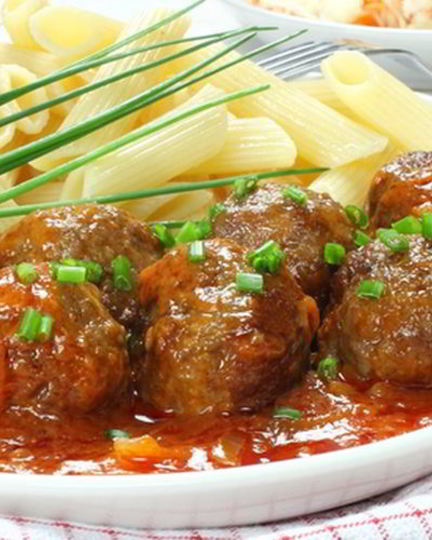 Рецепт томленых тефтелей по-восточному