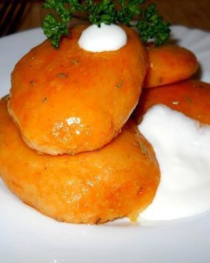 Тыквенные ньокки на пару