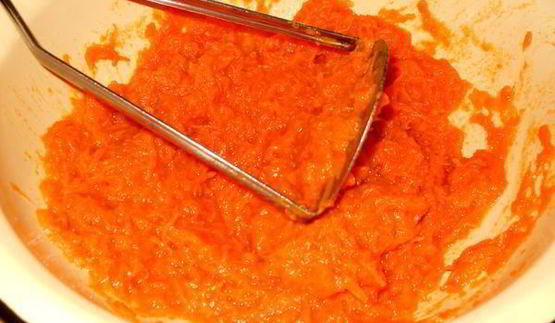 тыквенные ньокки на пару