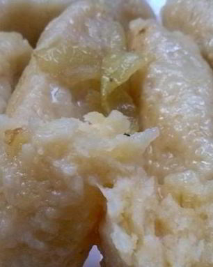 Ленивые вареники из картофельного теста