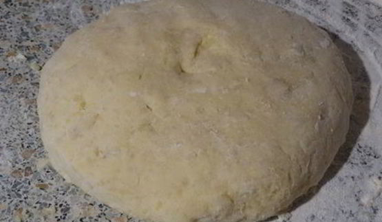 ленивые вареники из картошки со шкварками