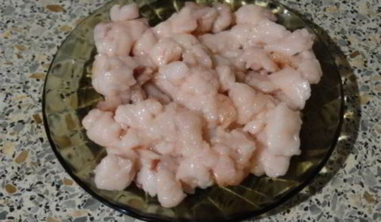 ленивые вареники из картошки со шкварками