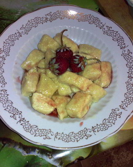 Рецепт ленивых вареников из пряженого творога