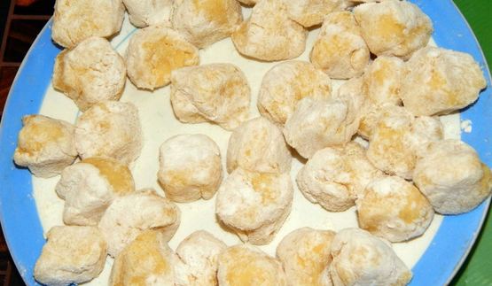 ленивые вареники с картошкой