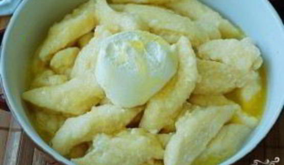 ленивые вареники с сыром