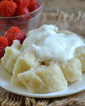 Ленивые вареники с творогом