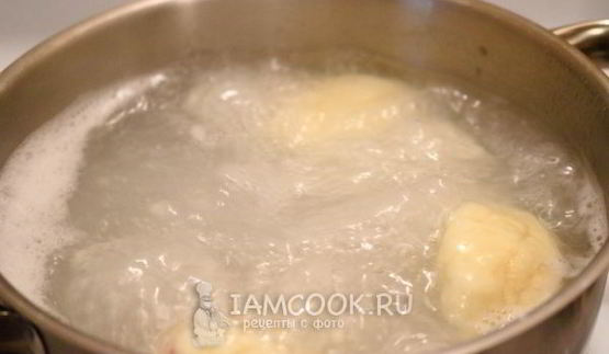 ленивые вареники с вишней