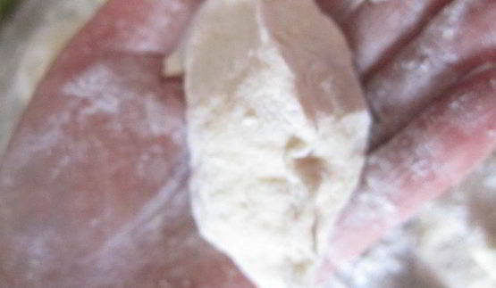 паровые вареники с вишней и клубникой