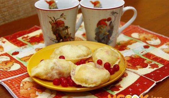 украинские вареники на кефире