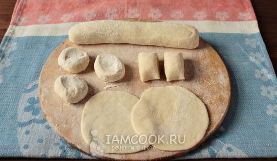 вареники из заварного теста с картошкой и грибами