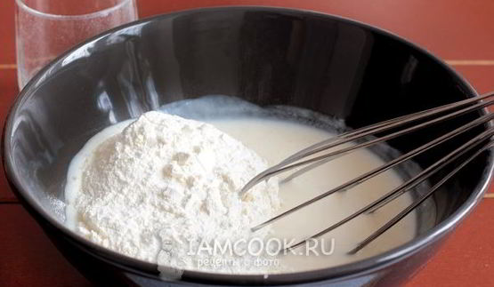 вареники на кефире на пару