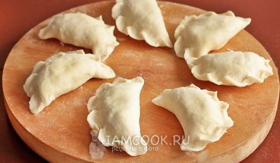 вареники на кефире на пару