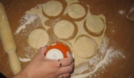 вареники с черникой