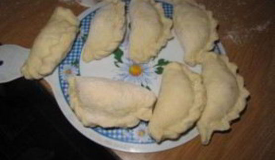 вареники с черникой