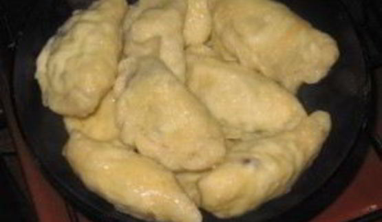 вареники с черникой