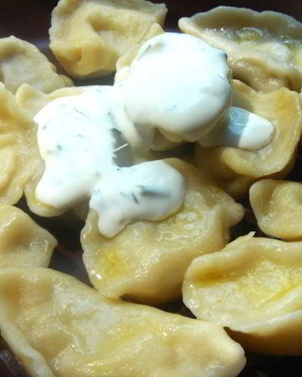 Рецепт вареников с груздями